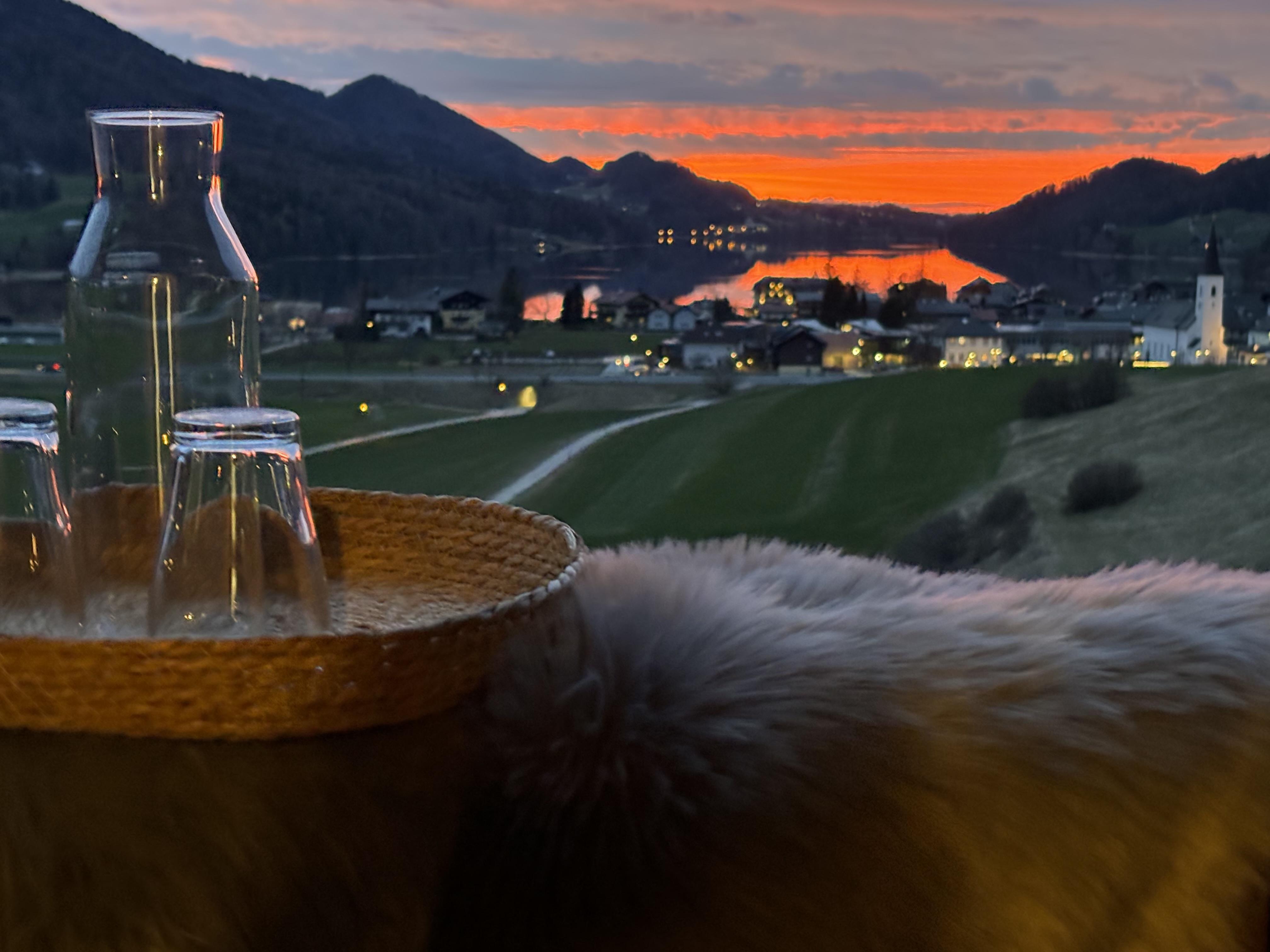 Pension Stoellinger Mit Traumausblick Fuschl am See Exterior foto