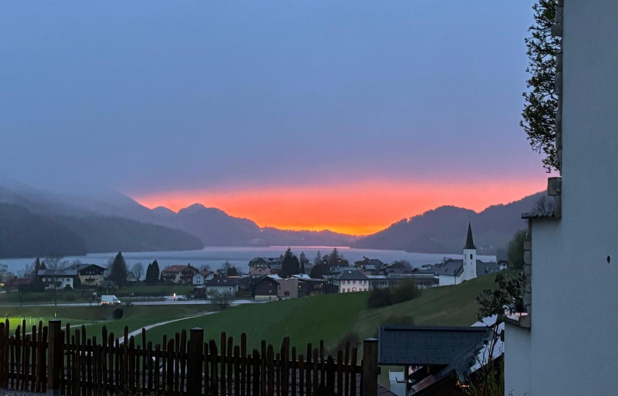 Pension Stoellinger Mit Traumausblick Fuschl am See Exterior foto
